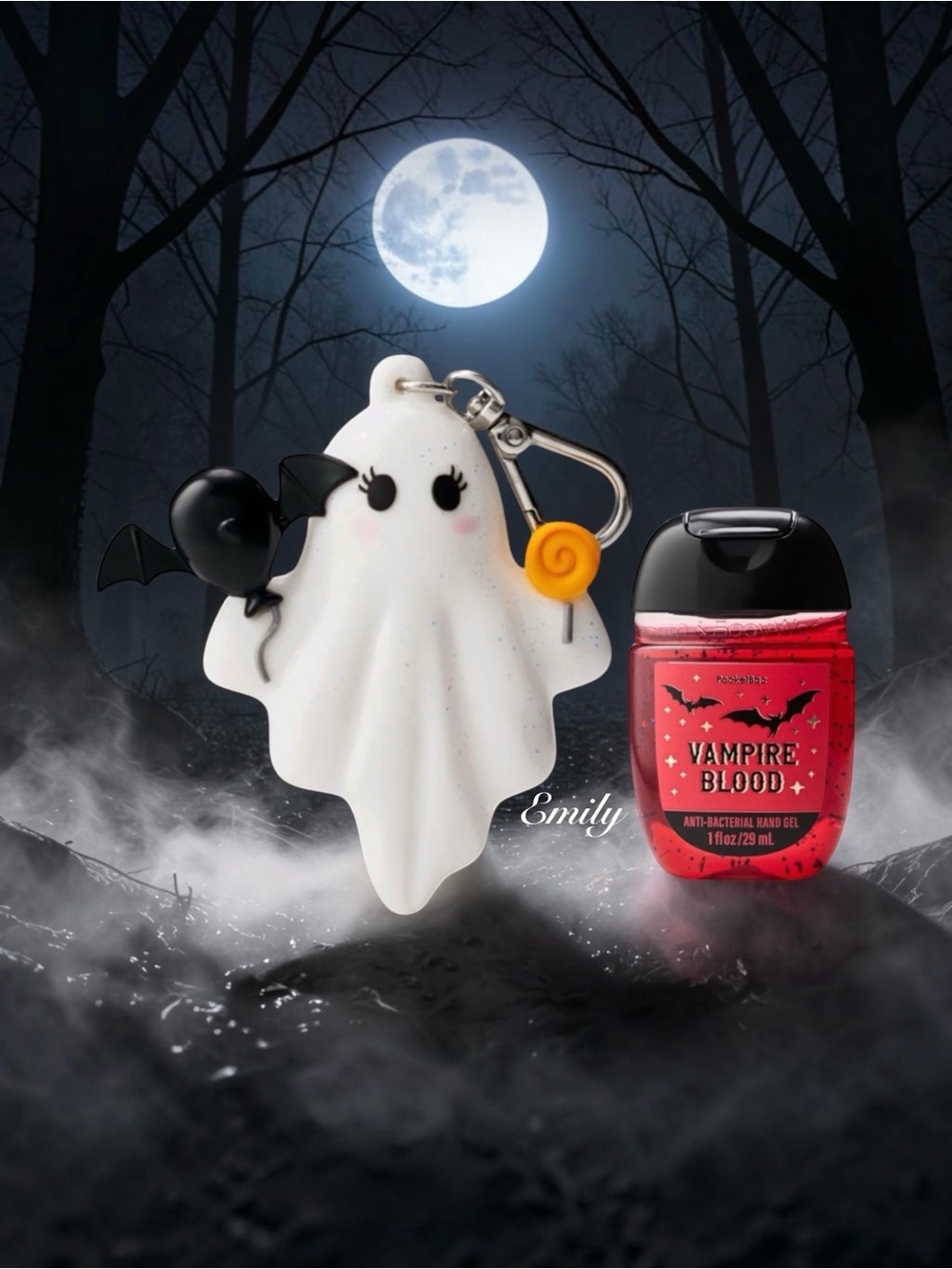 NEW Halloween Bath & Body
Works Ghost PocketBac Holder set
Vampire Blood